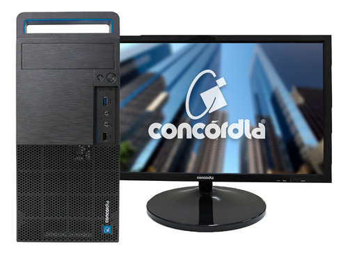 Computador Concórdia+monitor 21,5''i5 9400f 16gb Ssd 480gb