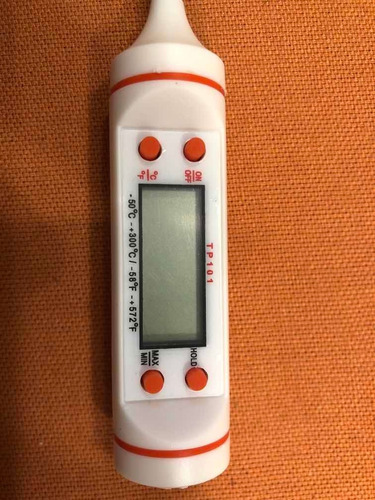 Imagen 4 de 4 de Medidor Digital De Temperatura Para Alimentos