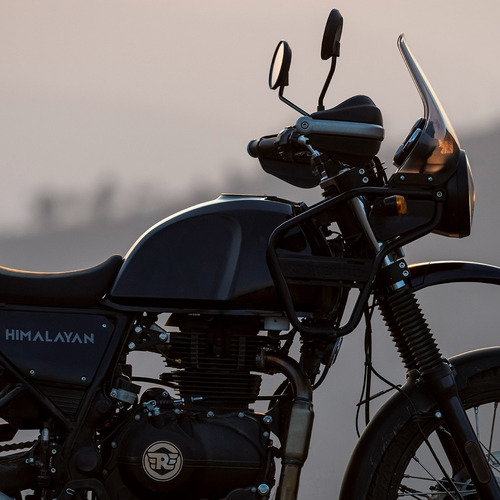 Imagen 19 de 25 de Royal Enfield Himalayan Negra Entrega Inmediata