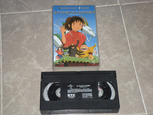 El Viaje De Chihiro - Spirited Away - Vhs Doblaje En Español (Usado)