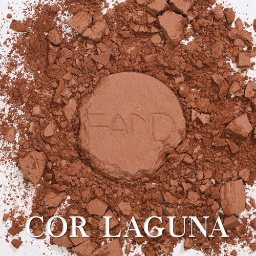 Pó De Contorno Compacto Fand Makeup Multiuso Blush E Bronzer Tom Da Maquiagem Laguna