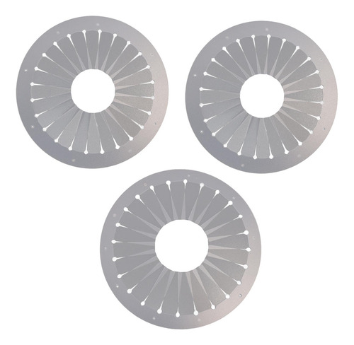 3x Rosette Maker Rosette Maker Plantilla Hobby Art Diy