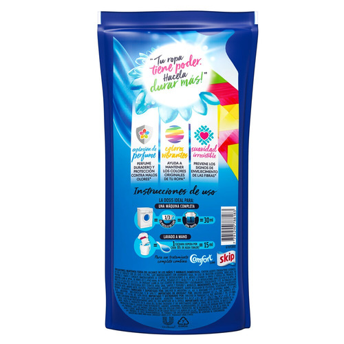 Imagen 3 de 3 de Suavizante Comfort Intense Original repuesto 450 ml