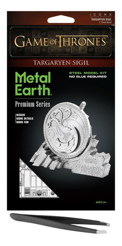 Fascinations Metal Earth Premium Serie Game Of Thron Sigil