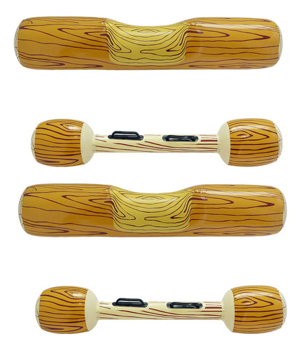 Set De Flotadores Para Piscina Wood Grain, 4 Piezas