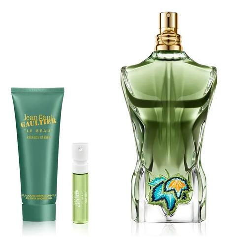 Kit Perfume De Hombre Jean Paul Gaultier Le Beau Paradise Ga