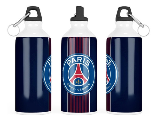 2 Botellas De Agua Sport Personalizadas Paris Saint Germain