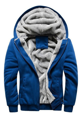 Sudadera Con Capucha Y Forro Polar Pesado Para Hombre