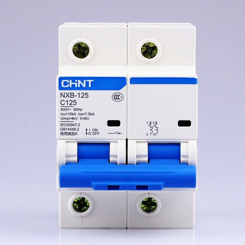 Pastilla Interruptor Termomagnético 80 Amper 2p Vca Riel Din