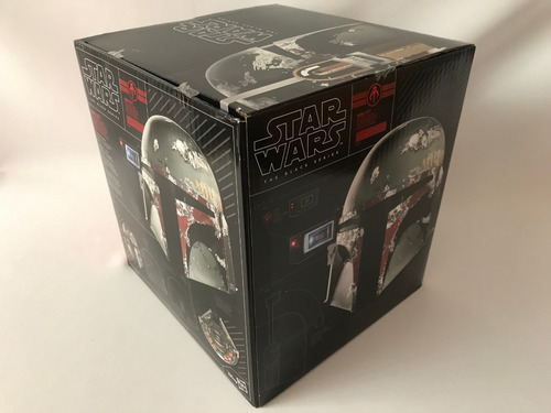 Casco Electronico De Boba Fett Star Wars Black Series Helmet (Usado)