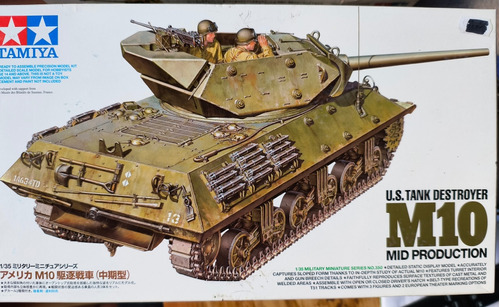 Tamiya M10 Us Tank Destroyer 1/35