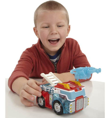 Figura Fire-bot Playskool Heroes Transformers Juguete