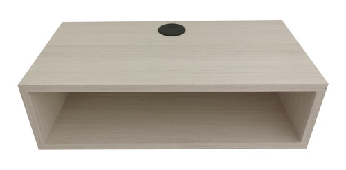 Imagen 2 de 9 de Repisa Flotante Moderna Cajón Para Equipos De Tv 50 X 25 Cm