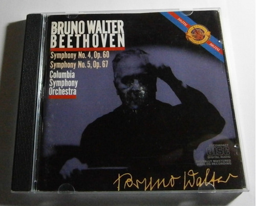 Beethoven - Symphonies 4 & 5 Bruno Walter C D