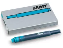 Comprar Cartuchos De Tinta Turquesa Para Pluma Estilografica Lamy...
