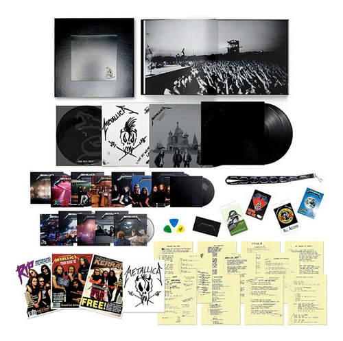Metallica - The Black Album Deluxe Box (6lp+14cd+6dvd+libro