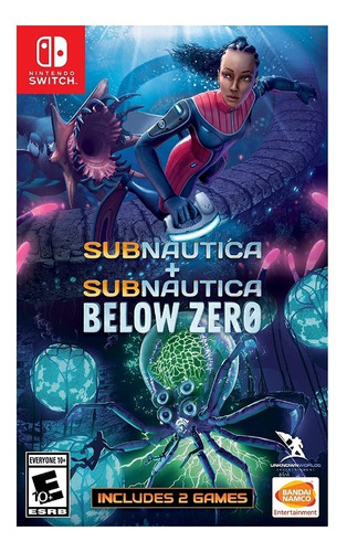 Subnautica + Subnautica: Below Zero  Standard Edition Bandai Namco Nintendo Switch Físico