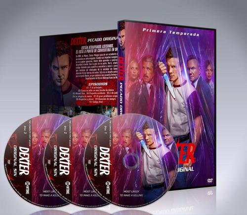 Dexter: Original Sin - Temp 1 Dvd Latino/ingles / Sub Latino