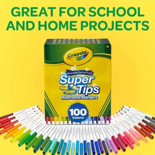 Super Tips 100 Crayola