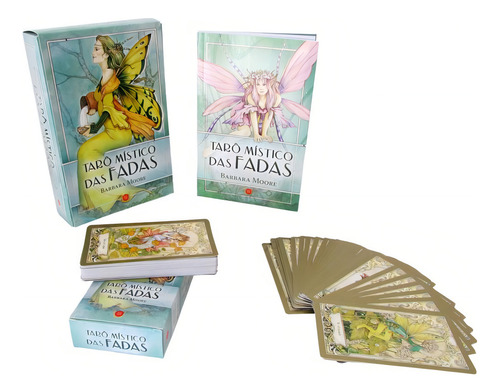 Tarô Místico Das Fadas - Tarô Com 78 Cartas + Livro