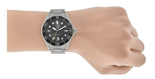 Imagen 3 de 4 de Tag Heuer Aquaracer 300m Automatic Black Dial Men's Watch