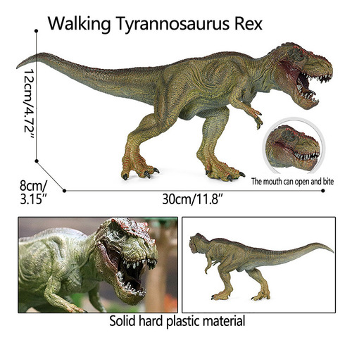 . Modelo D Boy Gift De Dinosaurio Liso Pintado A Mano