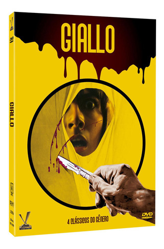 Giallo - Box Com 2 Dvds - Cameron Mitchell - 4 Filmes
