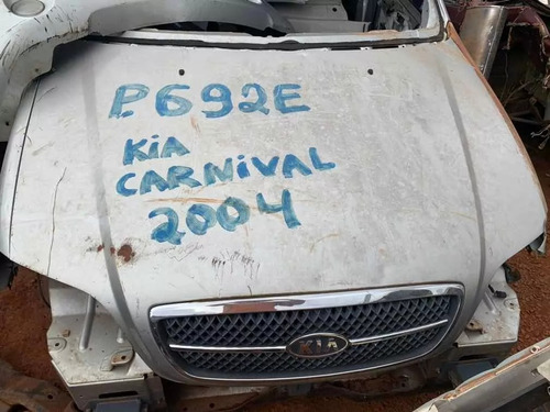 Grade Dianteira Com Capô Kia Carnival 