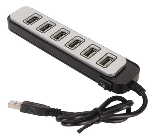 Divisor Usb Hub De 7 Puertos De Transmisión De Alta Velocida