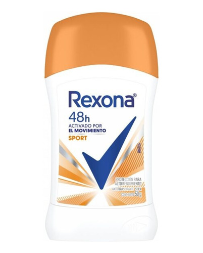 Rexona Sport Antitranspirante Stick  50 G Fragancia Fresca