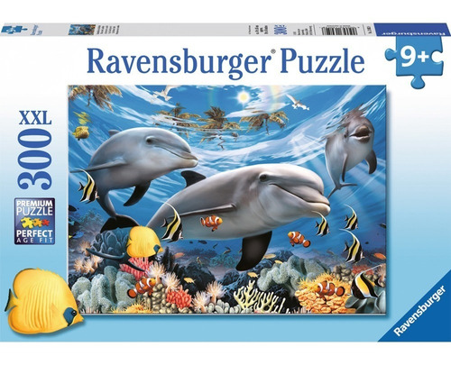 Rompecabezas 300 Pzs Xxl Ravensburger Animales En El Caribe