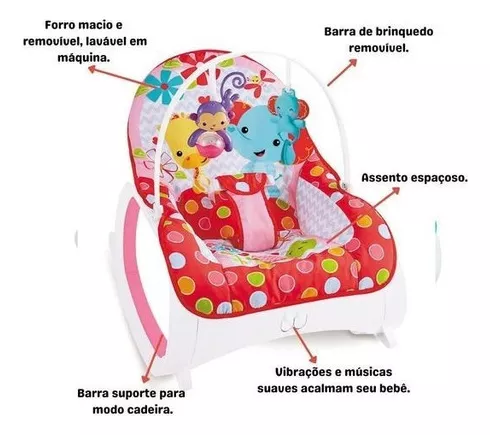 Primeira imagem para pesquisa de cadeira de descanso bebe