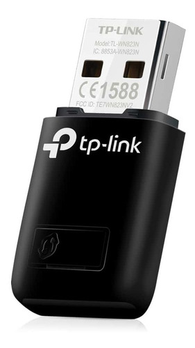 Mini Adaptador Usb Inalámbrico N 300mbps Tl-wn823n Tp-link