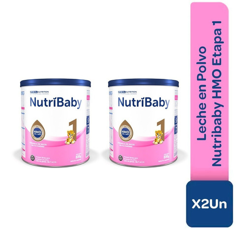 Leche En Polvo Nutribaby Hmo Etapa 1 En Lata 2x800g