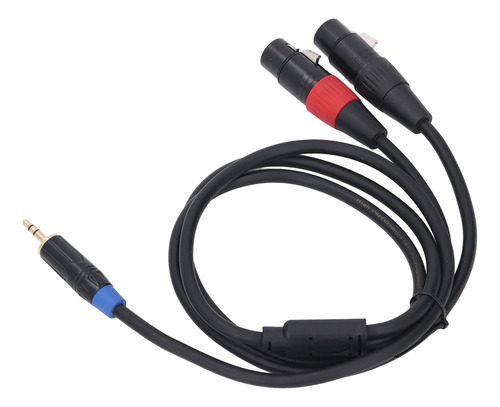 Cable Divisor Xlr A 3,5 Mm En Y De 2 M, Doble Hembra, Estére