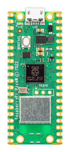 Placa Desarrollo Wifi Raspberry Pi Pico W Rp2040 Nubbeo