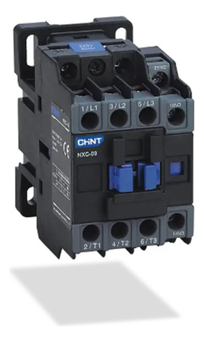 Contactor Trifásico Chint 110v 18a 3 Polos + Aux: 1na+1nc