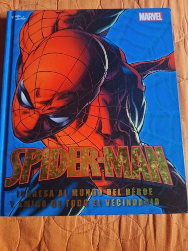 Libro Gigante Tapa Dura Spiderman Ingresa Al Mundo Del Héroe