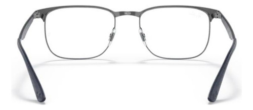 Lentes Ray Ban Rx6363 2947 Azul Plomo Oftalmico Color Blue On Gunmetal
