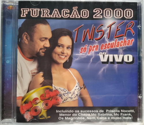 Cd Furacão 2000 Twister Só Pra Esculachar Ao Vivo Lacr Fábri