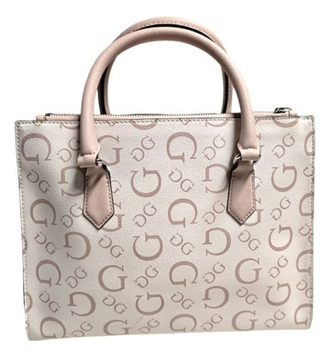 Bolsa Tote Guess Hensley Mujer Sa888306 Color Rosa