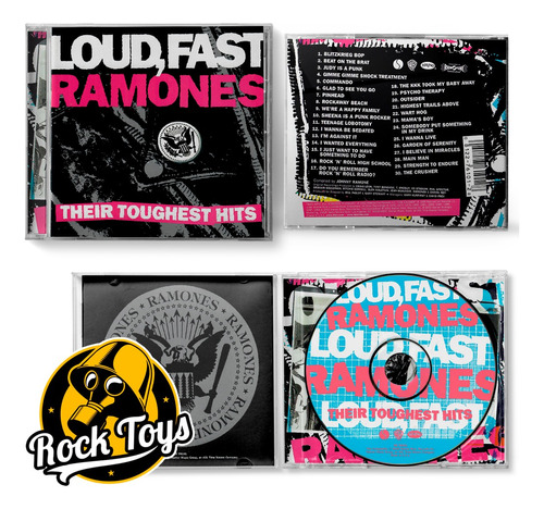 Ramones - Loud Fast 2002 Cd Vers. Usa (Reacondicionado)