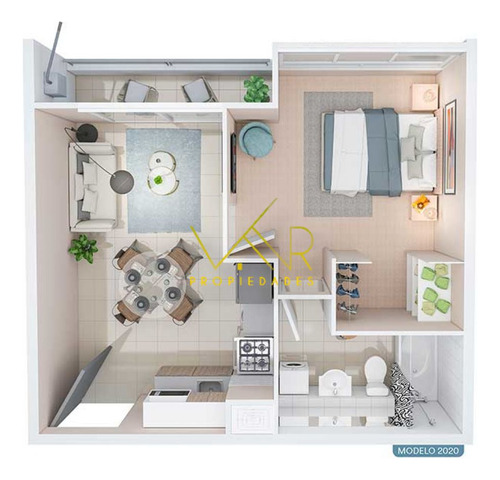 Departamento 1d1b 31 M2 Entrega Inmediata Valor 2153uf Te Ay