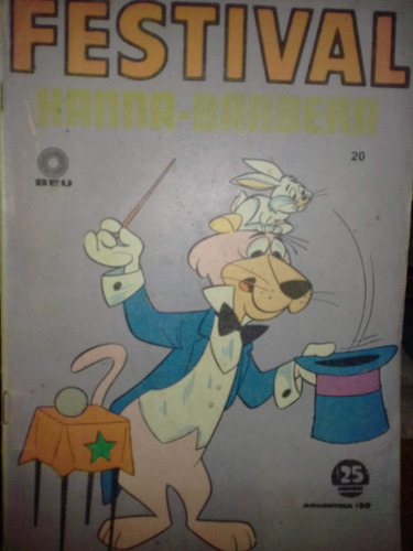 Comic Festival Hanna-barbera ,numero20,retro 1969 ,seu 