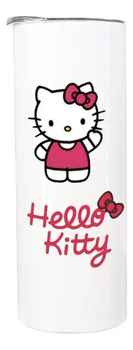 Termo Hello Kitty Sanrio Regalo Vaso Térmico Acero 