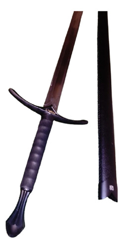Espada Glamdring Negra De Gandalf 100 Cm Con Funda
