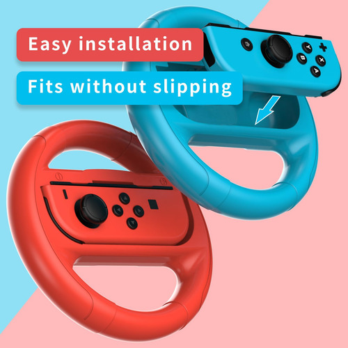 Volante Compatible 4 Piezas Para Joy-con Mario Kart 8 Deluxe