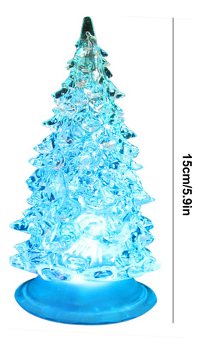 Decoración Navideña Con Luz Nocturna Led Colorida Para Árbol
