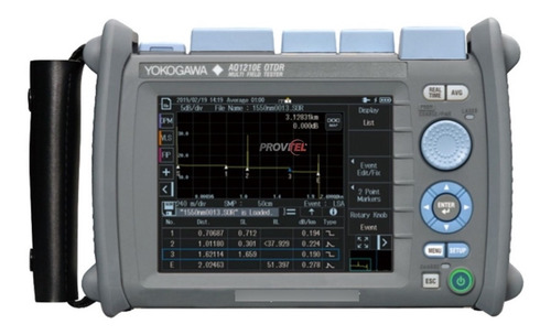 Imagem 3 de 3 de Otdr Sm 1310/1550/1625nm 37/35/35db Aq1210e-acs/pc Yokogawa