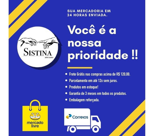 Relicário Estanho Artesanal - 20cm